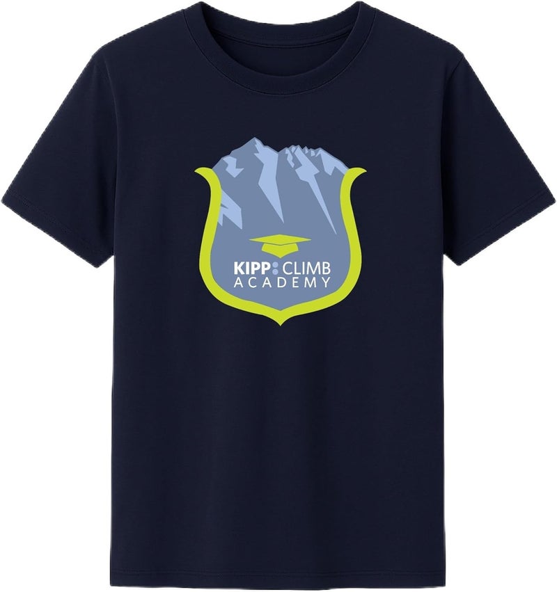 KIPP Texas Unisex-Child Kipp Youth Climb Academy Short Sleeve Spirit Tee - Image 1